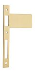 17141 - Extended 85mm Strikers - H198xW63mm - Brushed Gold PVD