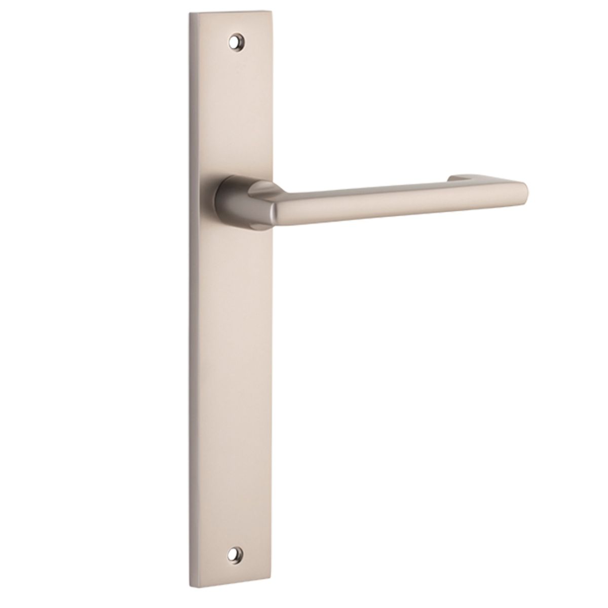 14848 - Baltimore Return Lever - Rectangular Backplate - Satin Nickel - Passage