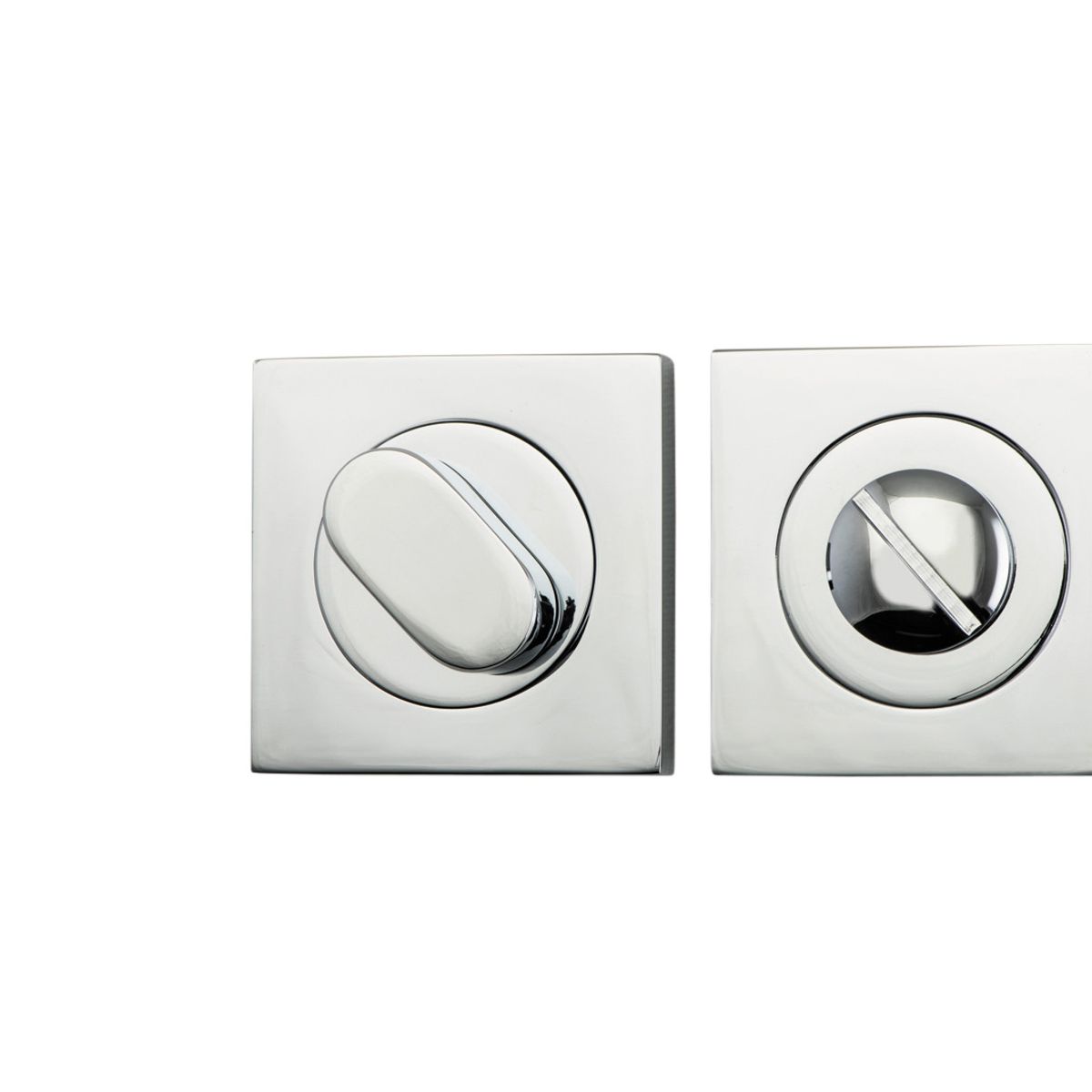 20034 - Privacy Turn - Square - Polished Chrome