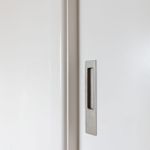 21785 - Rectangular Flush Pull - Satin Nickel - Passage