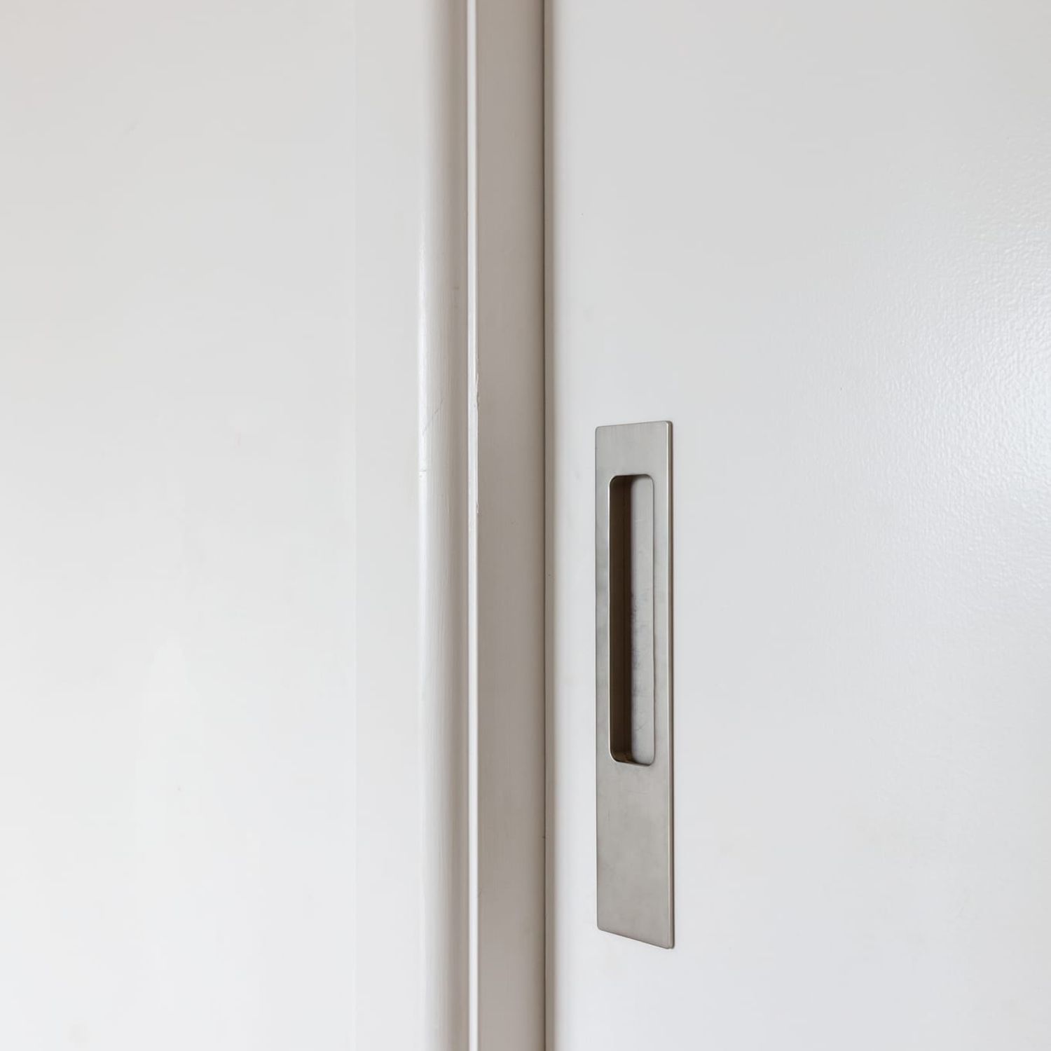 21780 - Rectangular Flush Pull - Signature Brass - Passage