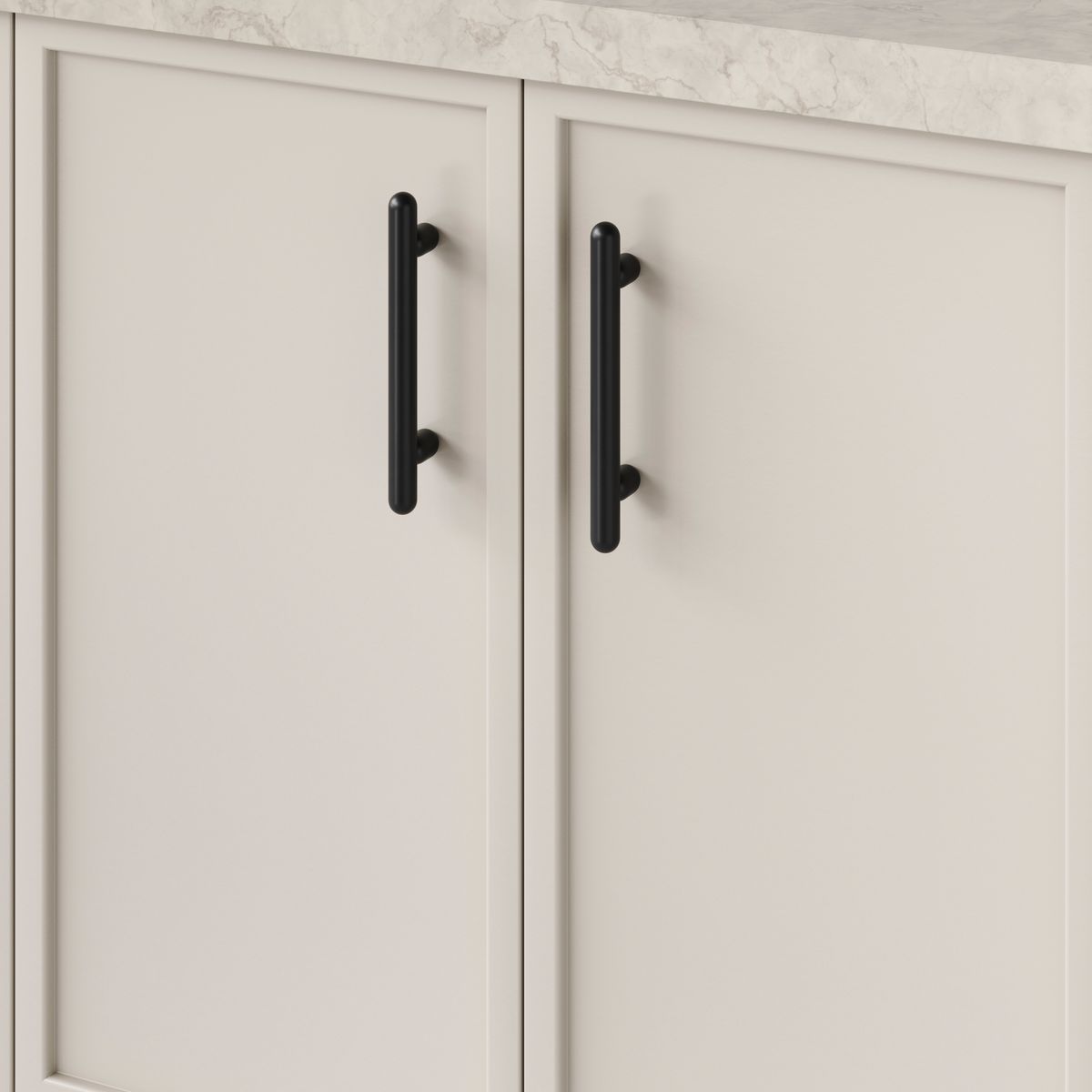 24033 - Puerto Cabinet Pull - CTC 128mm - Matt Black