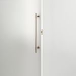 21859 - Roller Latch with Face Plate and Striker - Satin Nickel