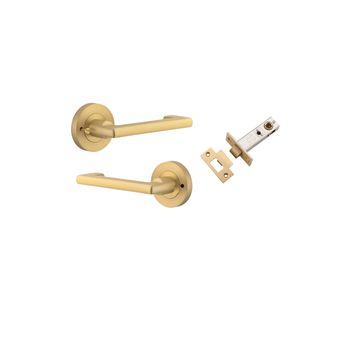 Baltimore Return Lever - Round Rose (Inbuilt Privacy)