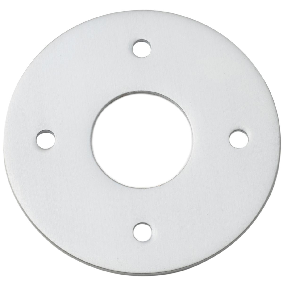 9375 - Adaptor Plate - Round - Brushed Chrome