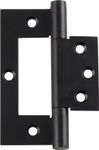 2997 - Hirline Hinge - H100xW49mm - Matt Black