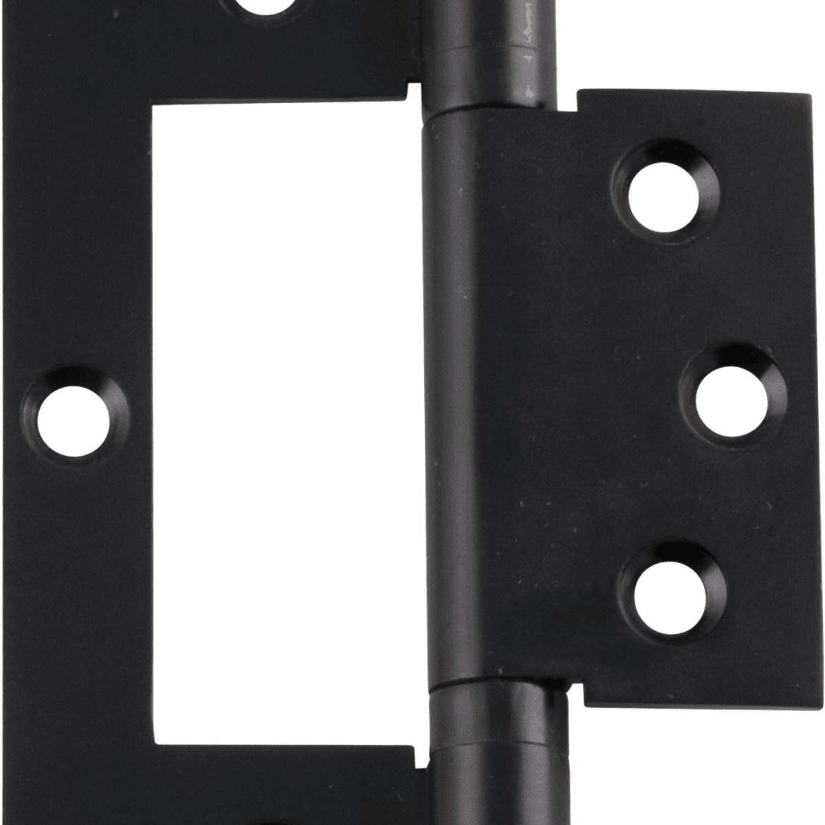 2997 - Hirline Hinge - H100xW49mm - Matt Black