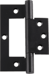 2997 - Hirline Hinge - H100xW49mm - Matt Black