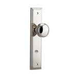14338P85 - Paddington Knob - Stepped Backplate - Polished Nickel - Privacy