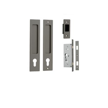 Rectangular Sliding Door Pull Passage Kit