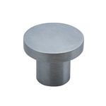 0503 - Osaka Cupboard Knob P30xD38mm - Brushed Chrome