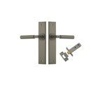 16794KPASS60 - Berlin Lever - Chamfered Backplate Passage Kit - Graphite PVD - Passage