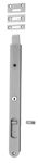 20325 - Locking Flush Bolt - 300mm - Brushed Chrome