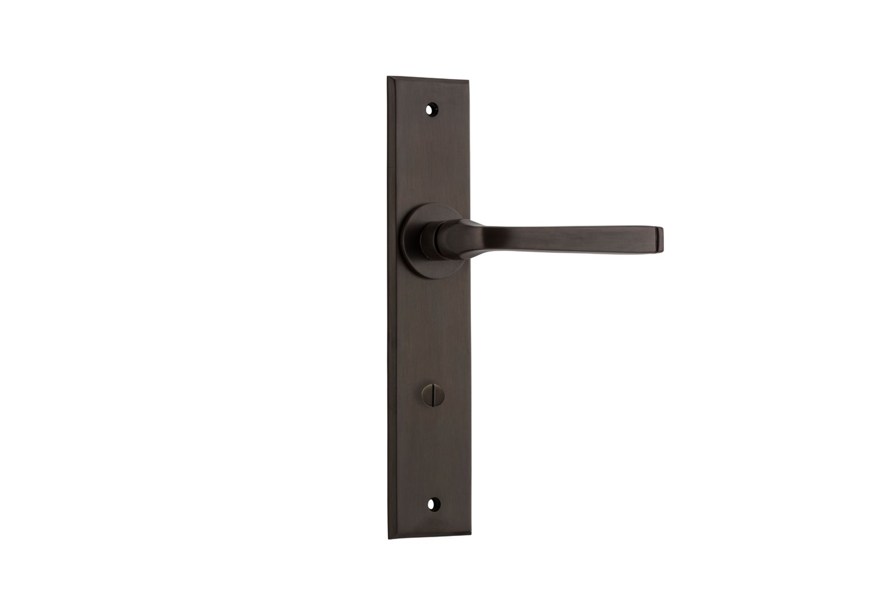 10788 - Annecy Lever - Chamfered Backplate - Signature Brass - Passage