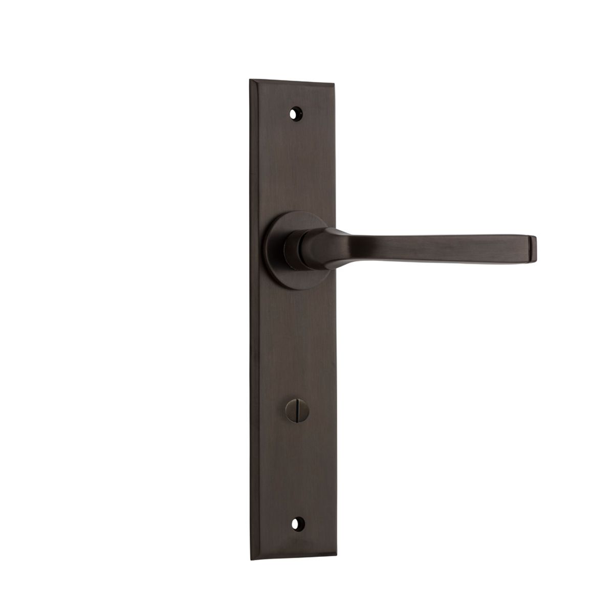 10788 - Annecy Lever - Chamfered Backplate - Signature Brass - Passage