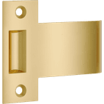 21967 - Extended Striker to Suit Roller Tube Latch - Brushed Brass