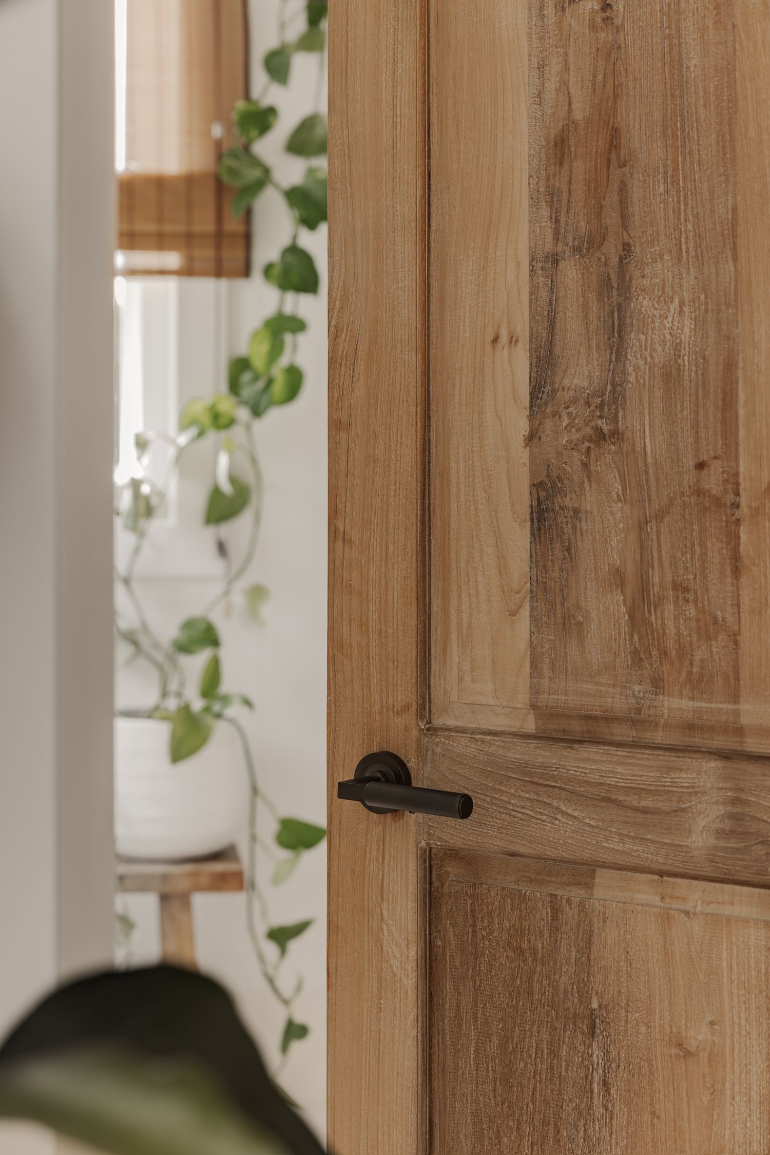 0344 - Berlin Lever - Round Rose - Polished Chrome - Passage