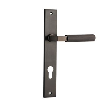 Brunswick Lever - Rectangular Backplate
