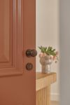 0211KENTR60KK - Paddington Knob - Round Rose Entrance Kit with Separate High Security Lock - Signature Brass - Entrance