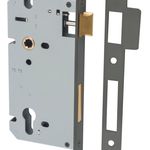 17320 - 85mm Euro Mortice Locks - 60mm Backset - Graphite PVD