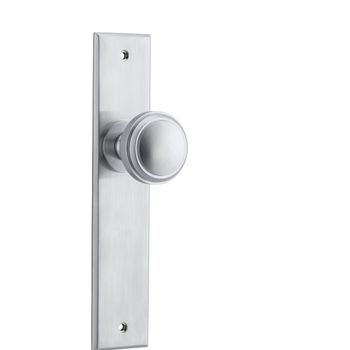 Paddington Knob - Chamfered Backplate