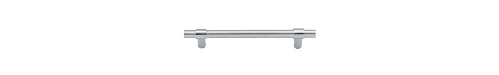 21005 - Helsinki Cabinet Pull - CTC128mm - Brushed Chrome