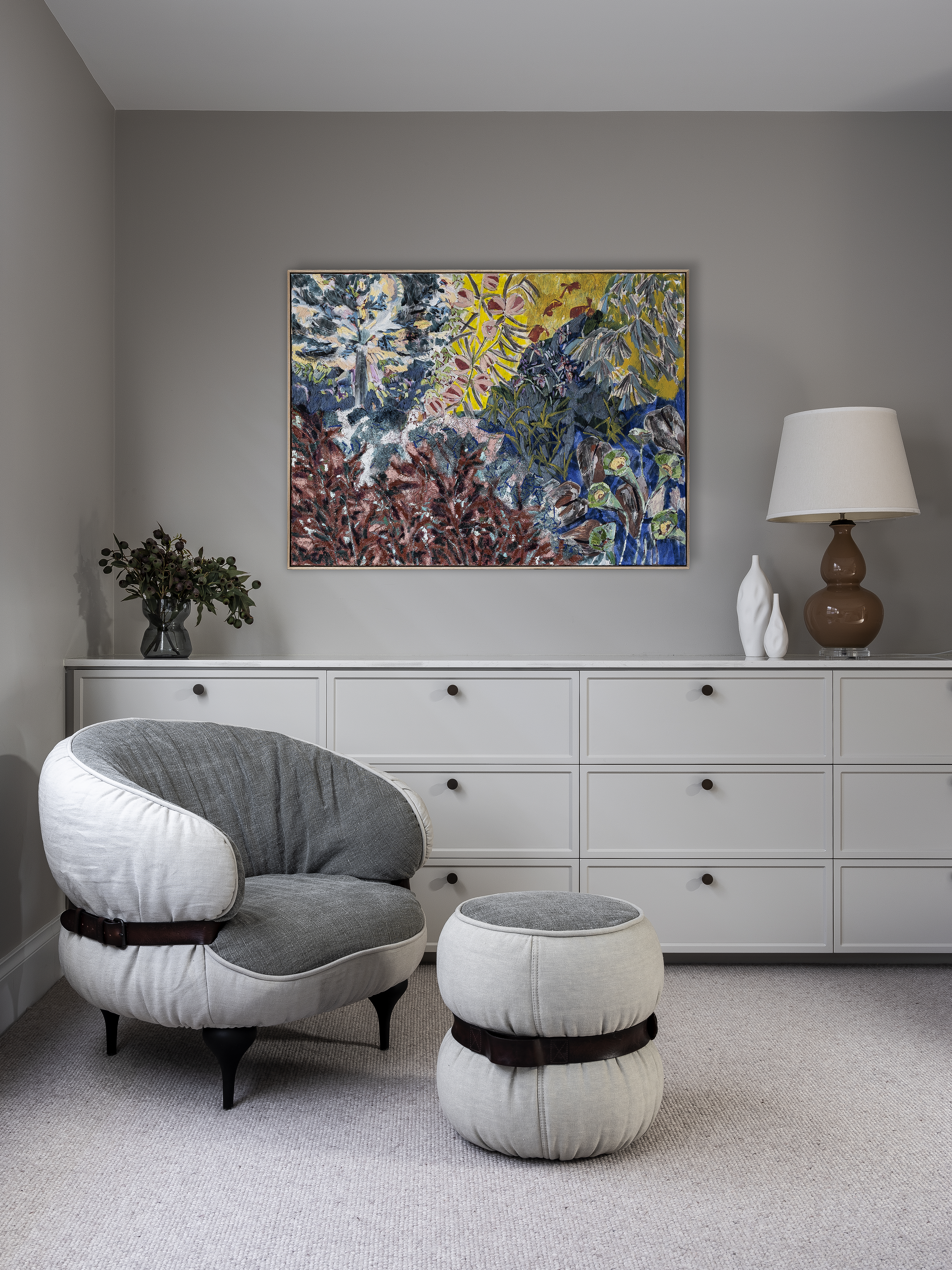 0591 - Berlin Cupboard Knob P28xD20mm - Polished Brass