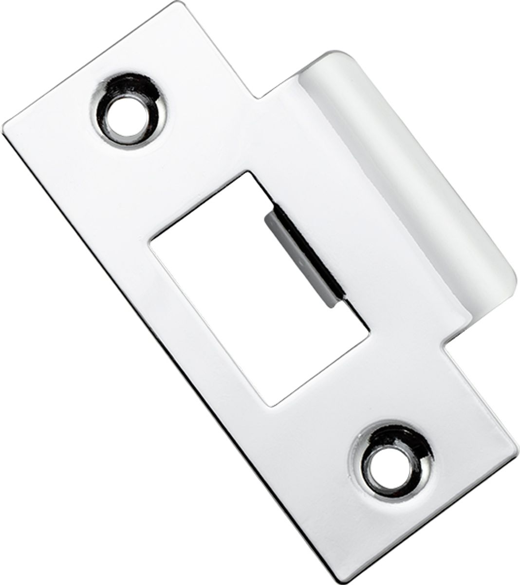 20494 - Metal Door Tube Latch Striker - Polished Chrome