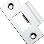 20494 - Metal Door Tube Latch Striker - Polished Chrome