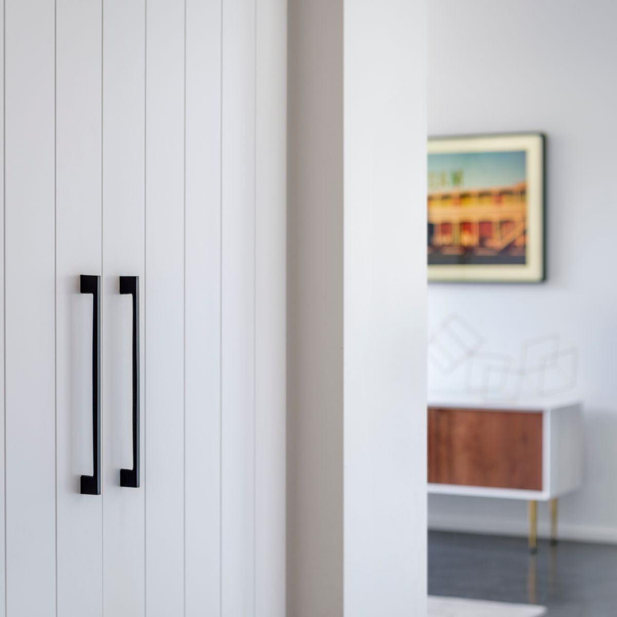 0528 - Cali Cabinet Pull - 160mm - Matt Black