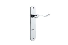 11924P85 - Stirling Lever - Oval Backplate - Polished Chrome - Privacy