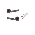 0341KPASS60 - Berlin Lever - Round Rose Passage Kit - Signature Brass - Passage