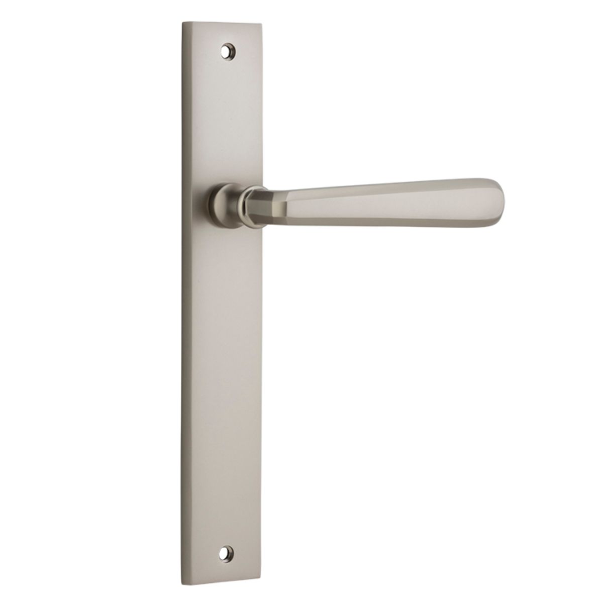 14872 - Copenhagen Lever - Rectangular Backplate - Satin Nickel - Passage