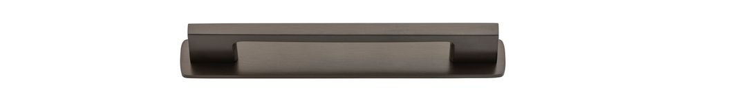 0519B - Cali Cabinet Pull with Backplate - CTC 128mm - Signature Brass