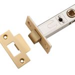 21469 - Split Cam Tube Latch - 60mm Backset - Brushed Brass