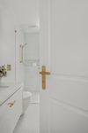 15364P85 - Osaka Lever - Oval Backplate - Brushed Brass - Privacy