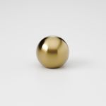 24080 - Puerto Cupboard Knob P30xD32mm - Brushed Gold PVD