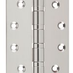 2713 - Ball Bearing Hinge - H100xW75mm - Satin Nickel