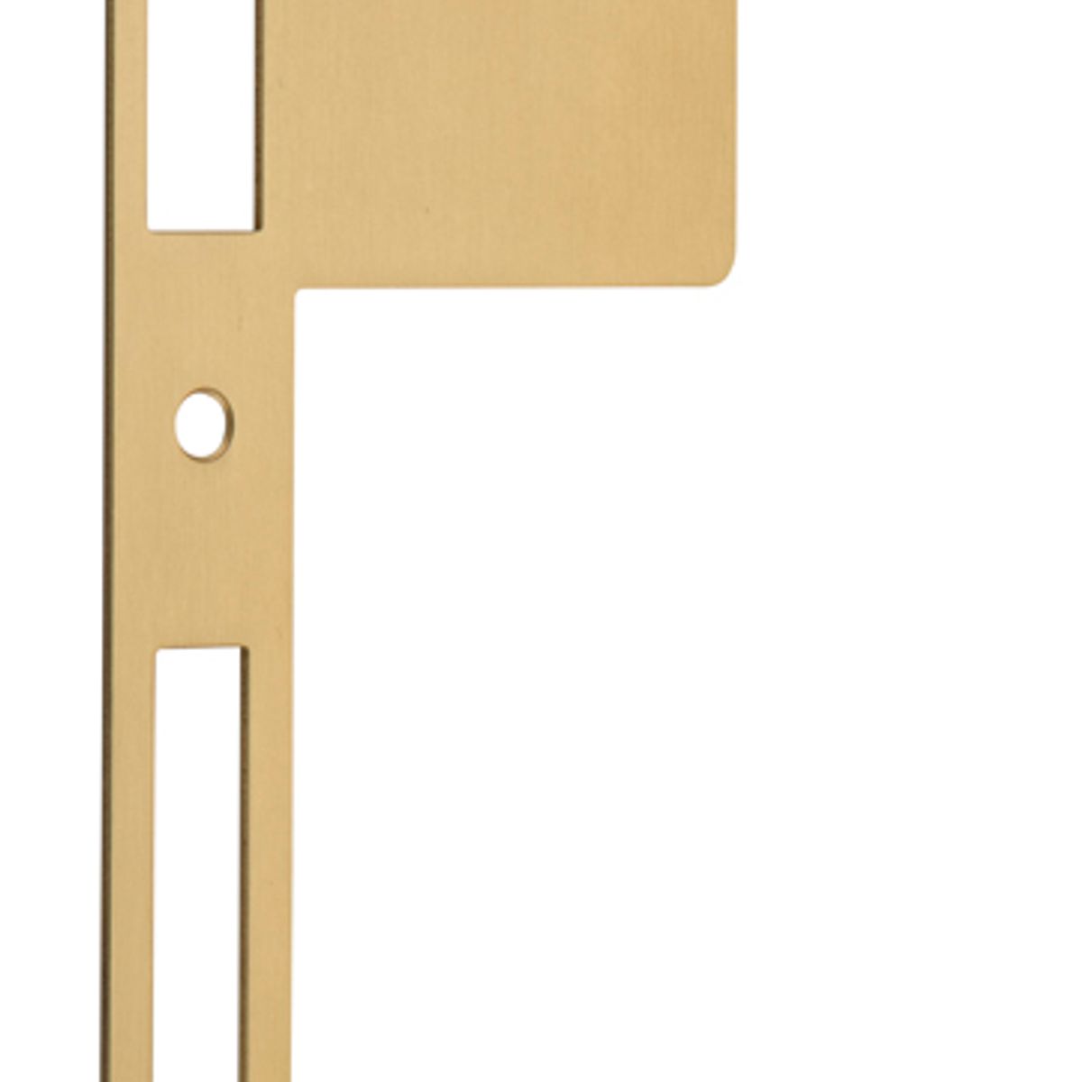 20126 - Extended 85mm Strikers - H198xW85mm - Brushed Brass