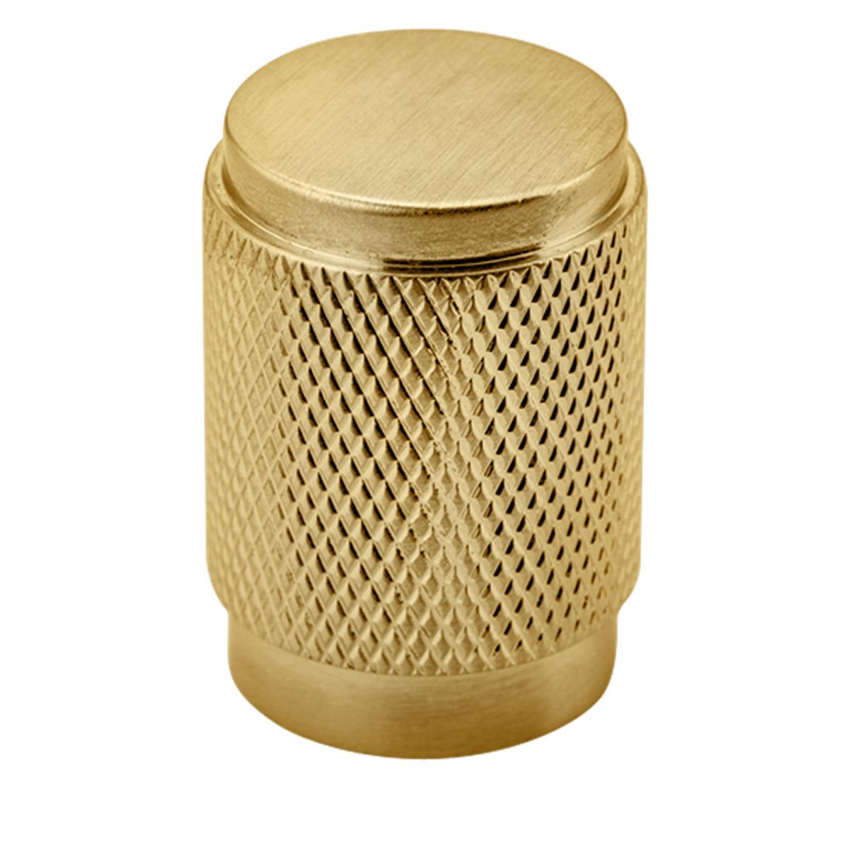 17157 - Brunswick Cupboard Knob P28xD20mm - Brushed Gold PVD