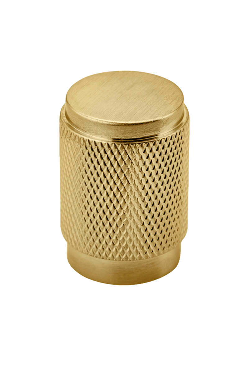 17157 - Brunswick Cupboard Knob P28xD20mm - Brushed Gold PVD