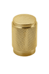 17157 - Brunswick Cupboard Knob P28xD20mm - Brushed Gold PVD