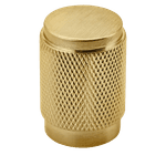 17157 - Brunswick Cupboard Knob P28xD20mm - Brushed Gold PVD