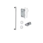 21305KENTR60KK - Baltimore Pull Handle - 600mm Entrance Kit with Separate High Security Lock - Brushed Chrome - Entrance