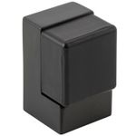 20823 - Square Door Stop - Matt Black