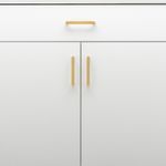 20956 - Osaka Cabinet Pull - CTC128mm - Brushed Brass
