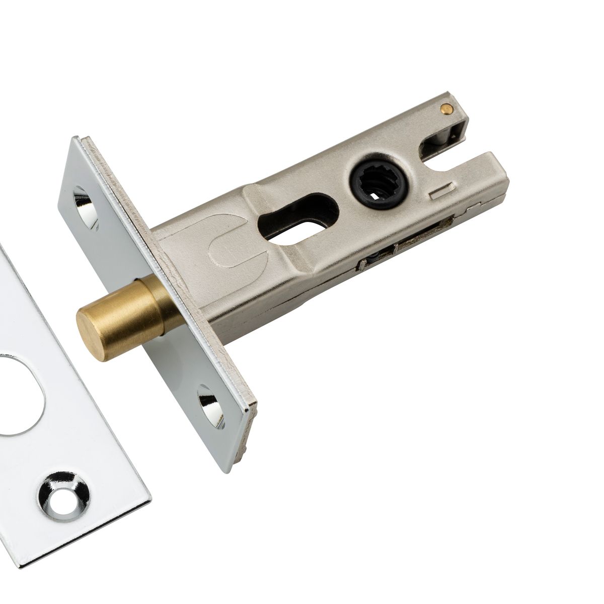 20581 - Privacy Bolt - Round - 45mm Backset - Polished Chrome