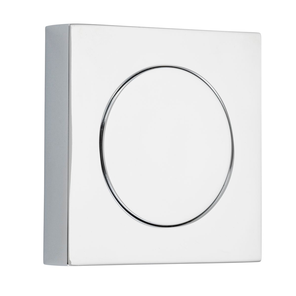 20294 - Blank Rose - Square - Polished Chrome