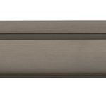 0521B - Cali Cabinet Pull with Backplate - CTC 256mm - Signature Brass