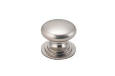 0576 - Sarlat Cupboard Knob - P27xD32mm - Satin Nickel